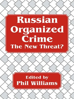 cover image of Russian Organized Crime